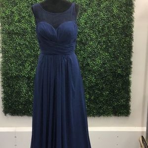 Bridesmaid Dress navy